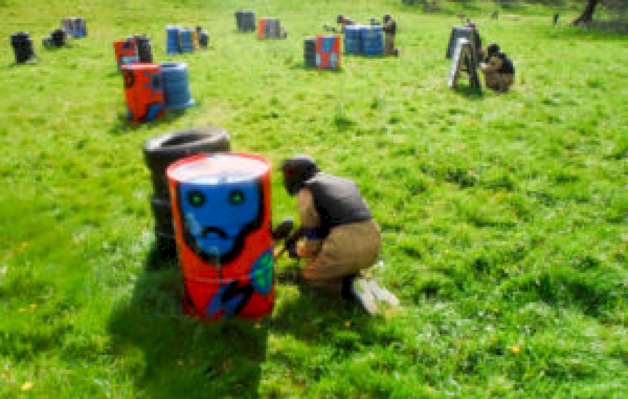 Paintball, Splatmaster y Archery attack